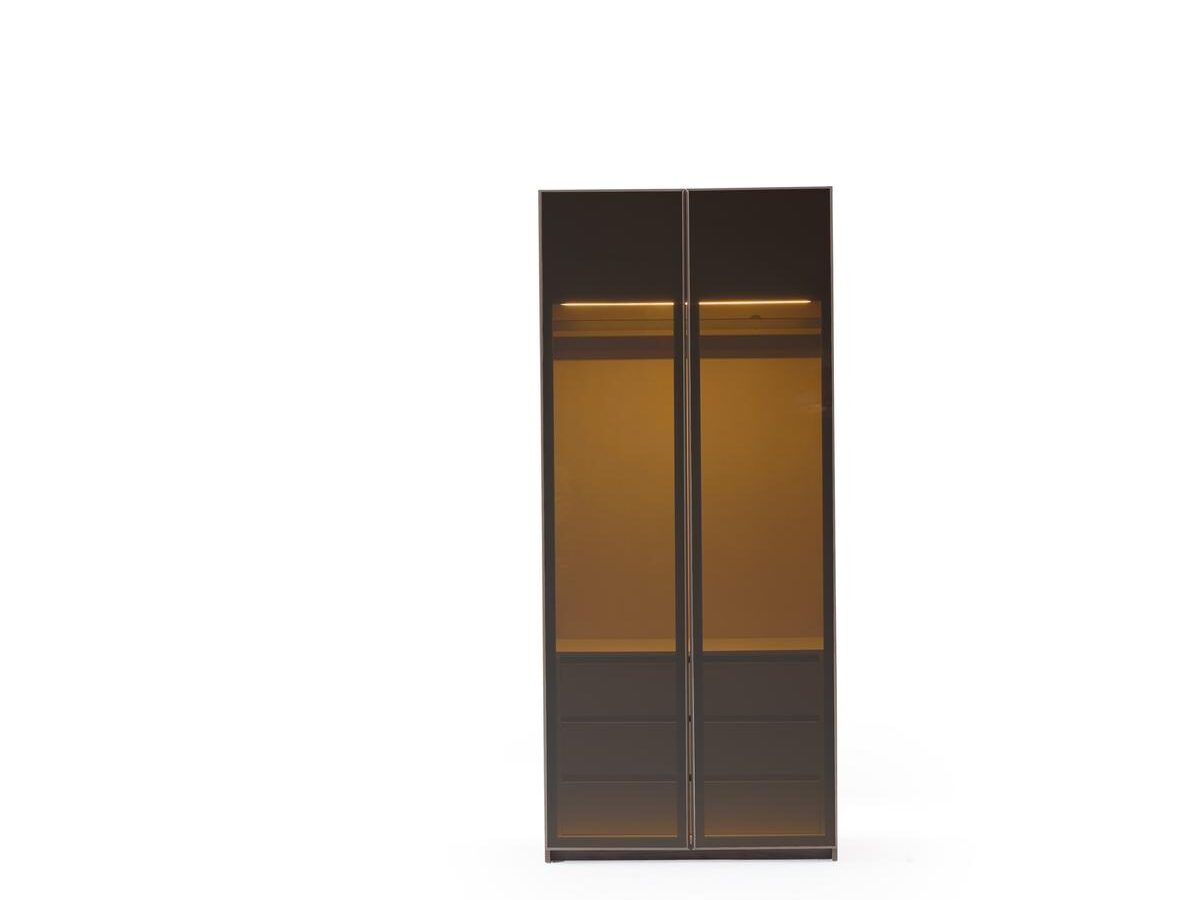Flex 100cm Camlı Dolap